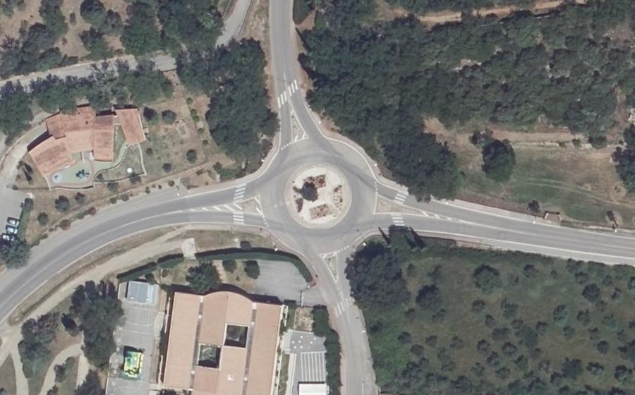 Vue aérienne du Avenue du Général de Gaulle