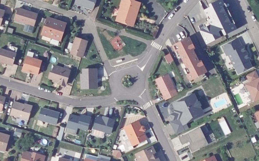 Vue aérienne du Place de la Libération