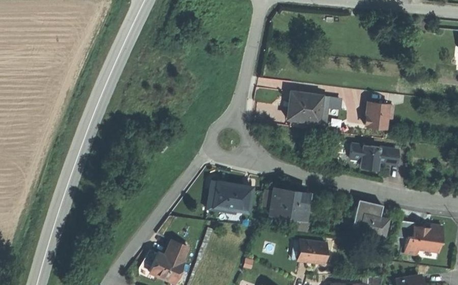 Vue aérienne du Rond-point anonyme n°88019493