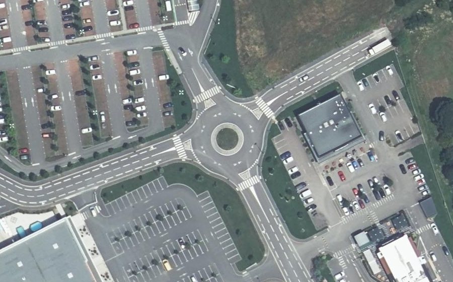 Vue aérienne du Rue Georges Méliès