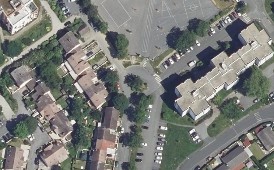 Vue aérienne du Rond-point anonyme n°882021938