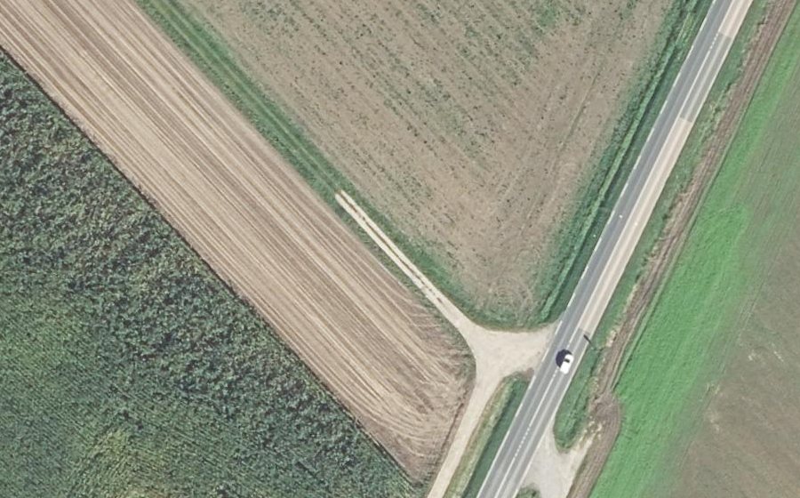 Vue aérienne du Giratoire d’Ourton