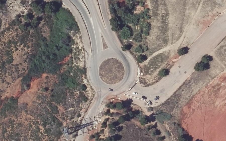 Vue aérienne du Rond-point anonyme n°89900456