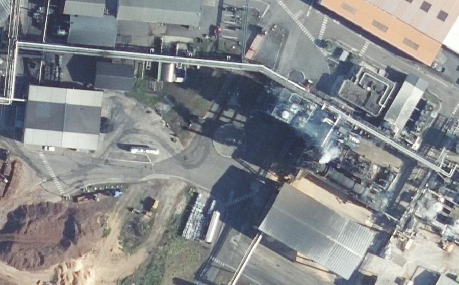 Vue aérienne du Rond-point anonyme n°904228857