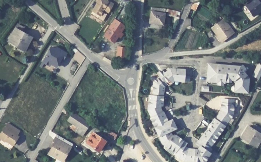 Vue aérienne du Rond-point anonyme n°907770008