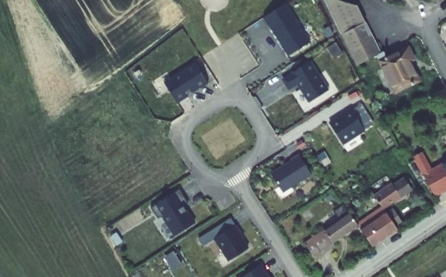 Vue aérienne du Rue des Cerisiers