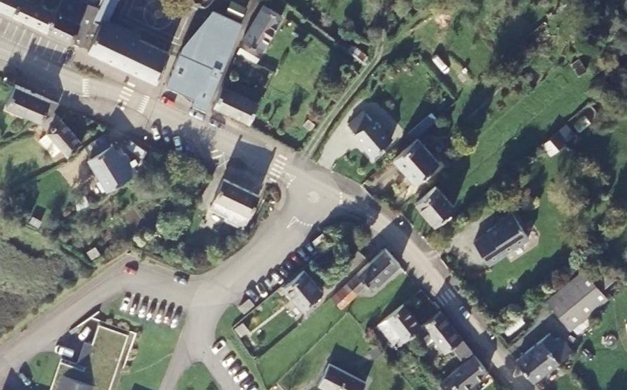 Vue aérienne du Rue Albert Louppe