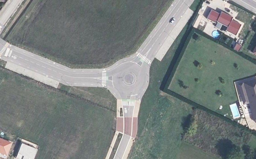 Vue aérienne du Avenue de la Vuillardière