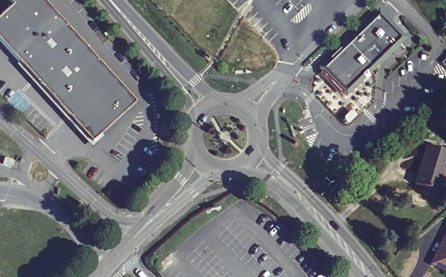 Vue aérienne du Rue Théophile Legrand