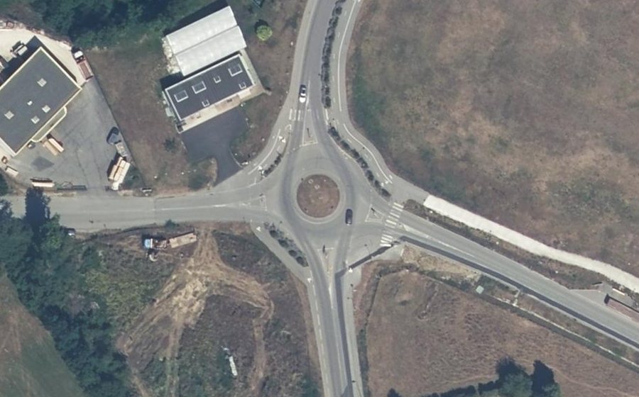 Vue aérienne du Route de Saint-Félix