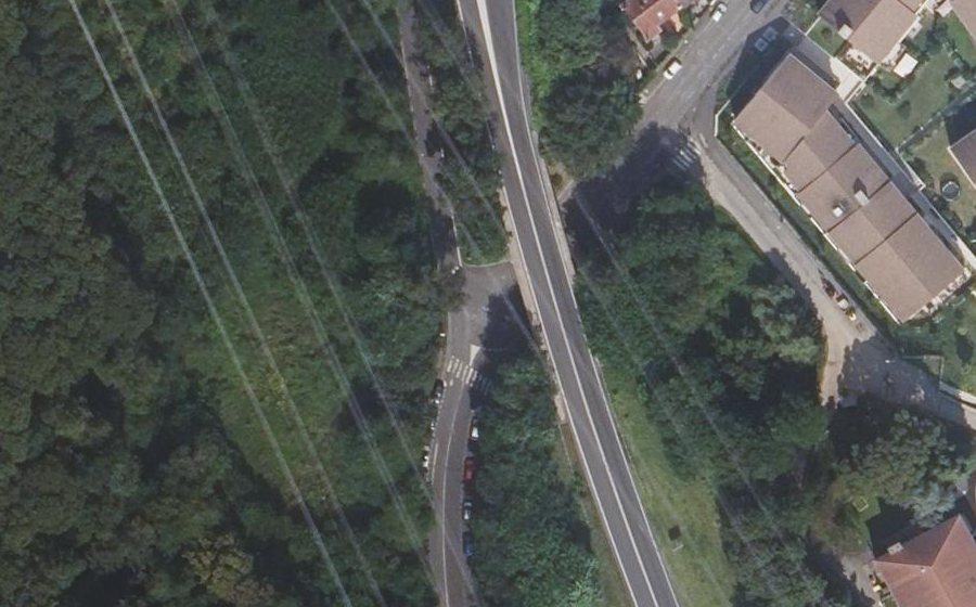 Vue aérienne du Rue de l'Église