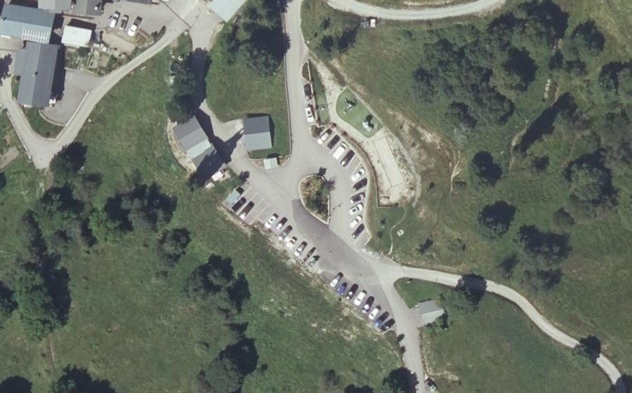 Vue aérienne du Route de Béranger