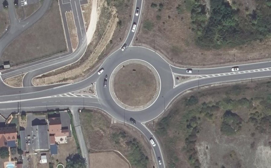 Vue aérienne du Porte de Nevers