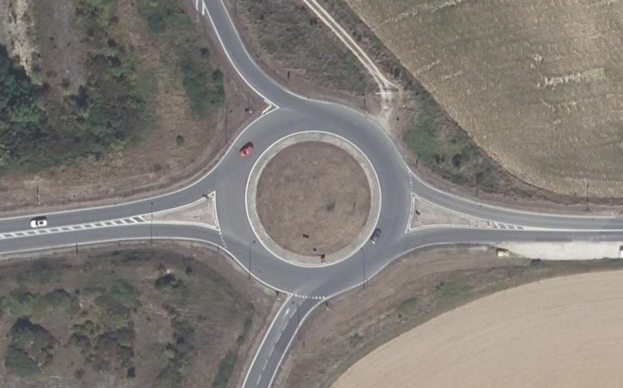 Vue aérienne du Porte de Nevers