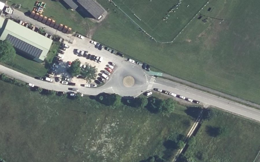 Vue aérienne du Chemin de Guillaume