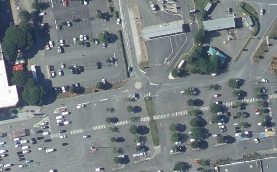Vue aérienne du Rue Boucicaut
