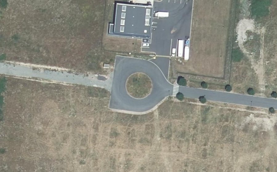 Vue aérienne du Rue de l'Activité