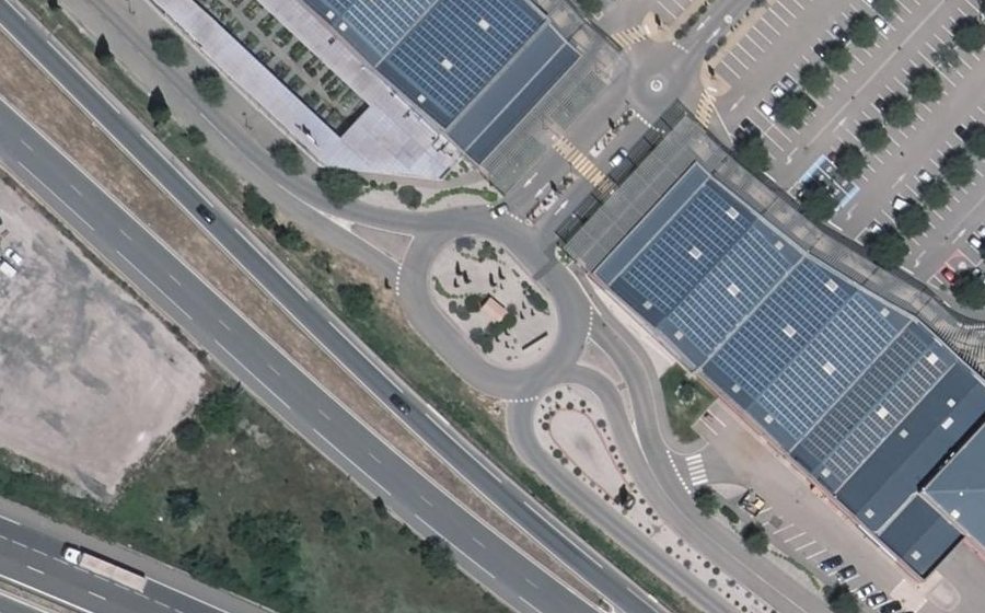 Vue aérienne du Chemin Fontanelle