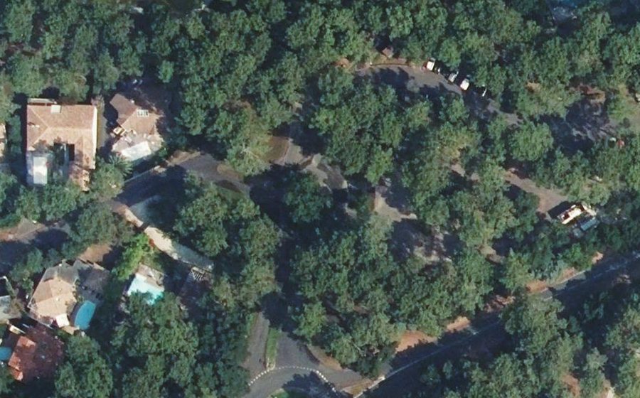 Vue aérienne du Avenue du Belvédère
