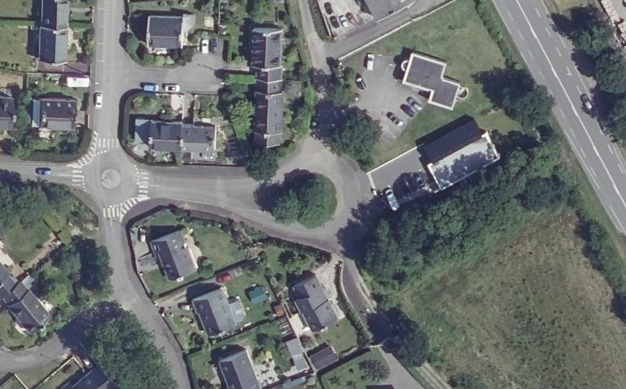 Vue aérienne du Rond-Point Giratoire