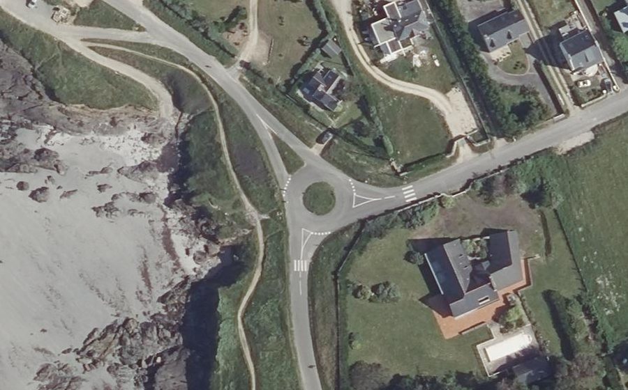 Vue aérienne du Rond-Point