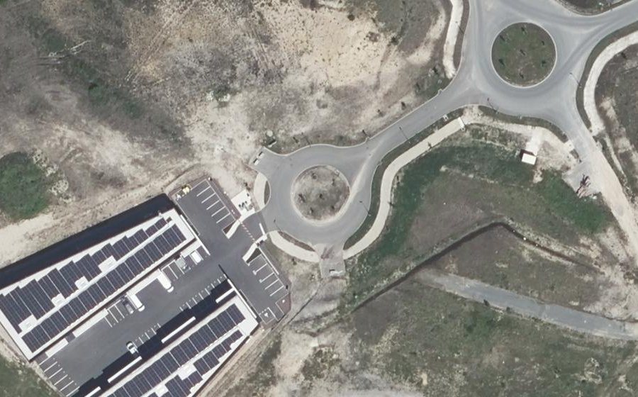 Vue aérienne du Allée de l'Hypolaïs