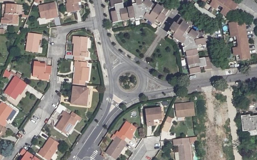 Vue aérienne du Rue Jean Vilar
