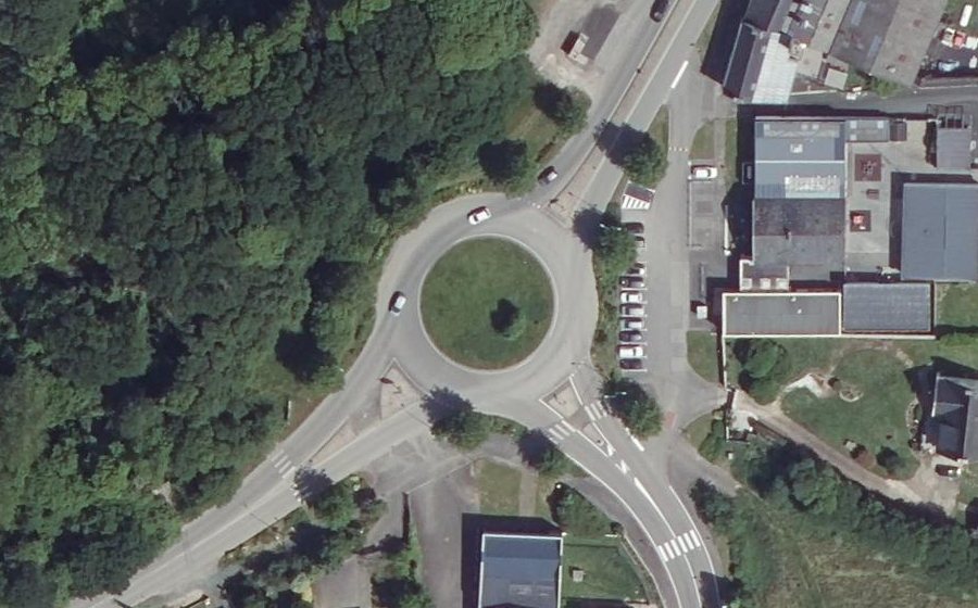Vue aérienne du Cadol