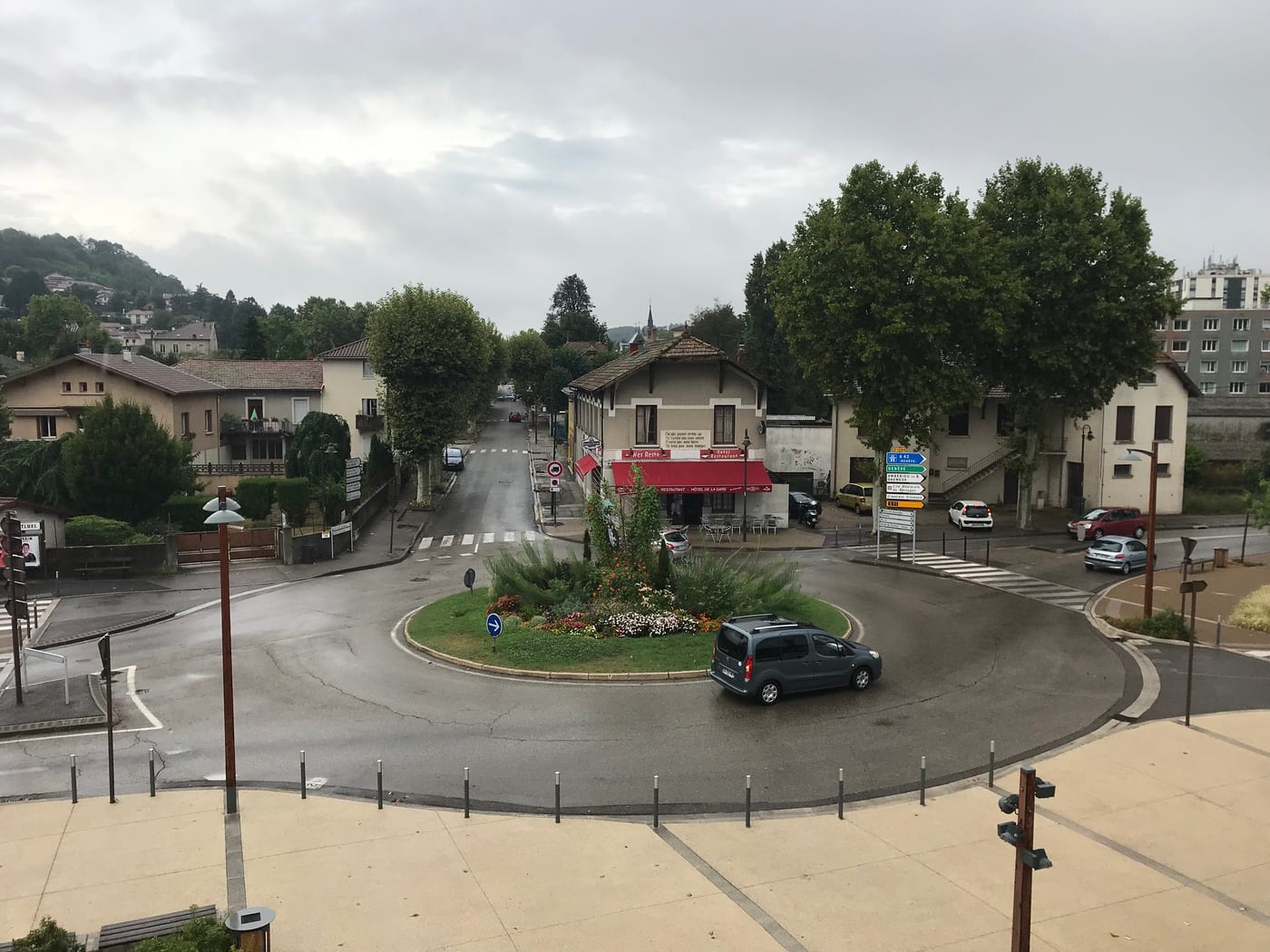 Vue du ciel du Rond-point anonyme n°8109809