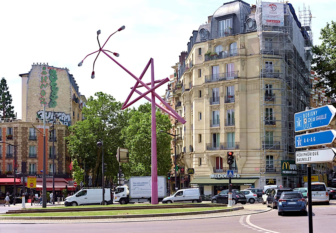 Photo de la Place de la Porte de Bagnolet