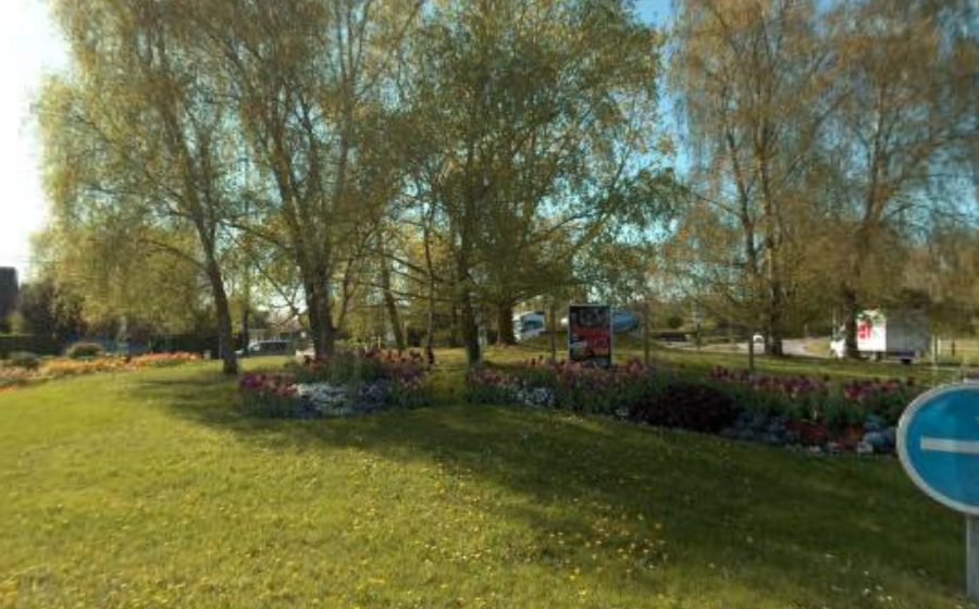 Vue du Rond-Point du Moulin