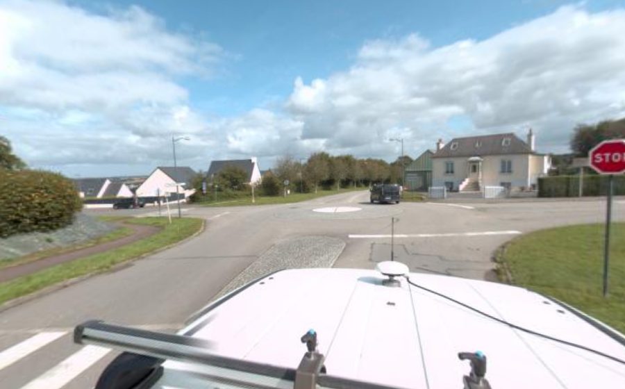 Vue du Rond-Point de Kermaria