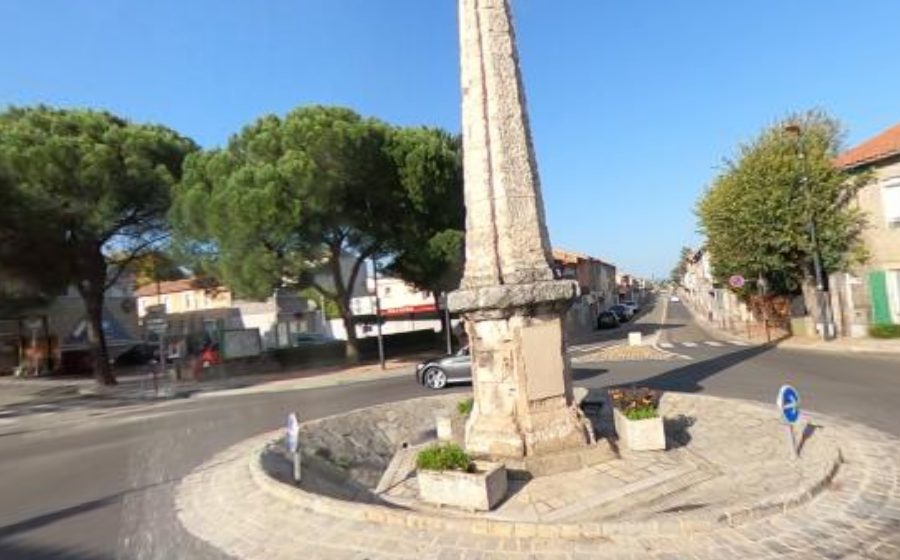 Vue du Rond-Point du 8 Mai 1945