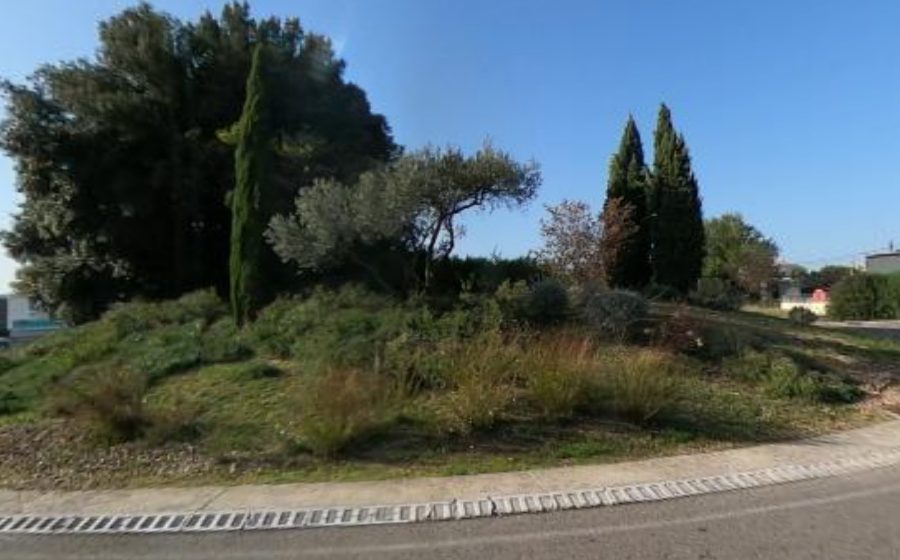 Vue du Rond-Point du Pont du Gard