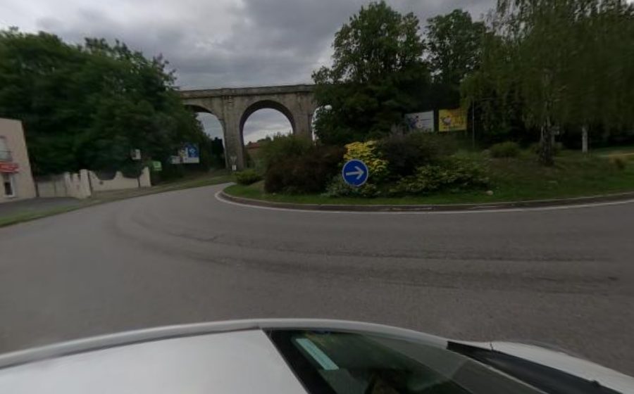 Vue du Rond-Point du Viaduc