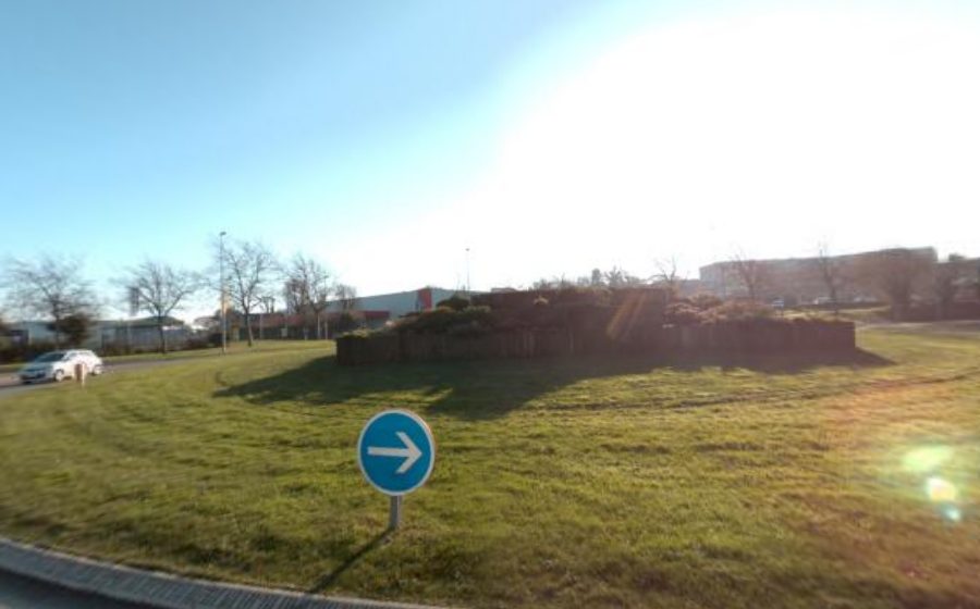 Vue du Rond-Point de Pontavennec
