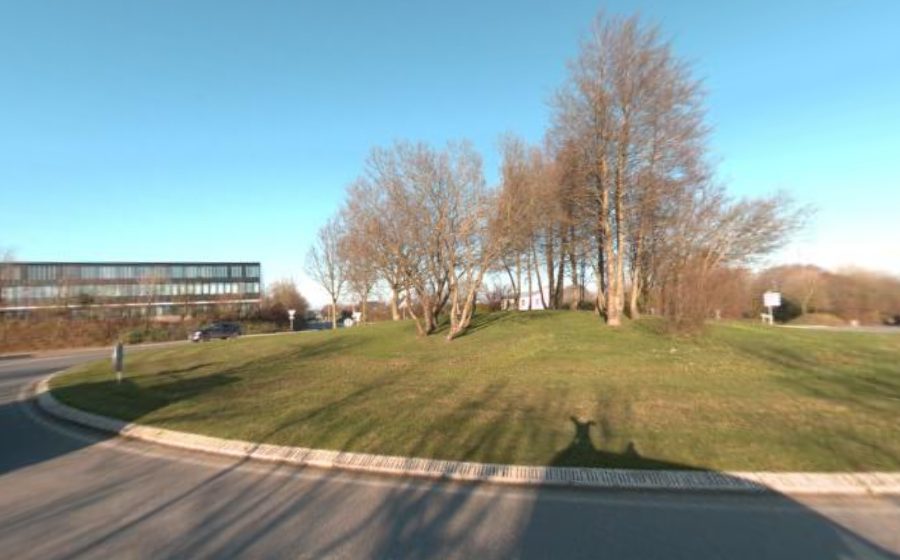 Vue du Rond-Point de Cloz Nevez