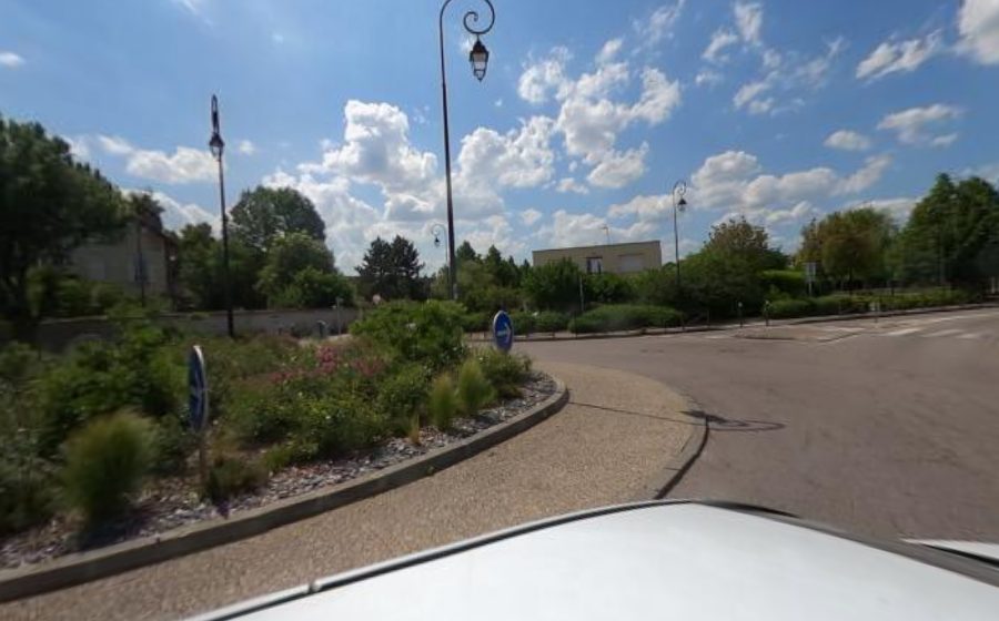 Vue du Rond-Point de la Noue