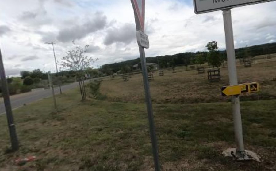 Vue du Route du Fond d'Orveau