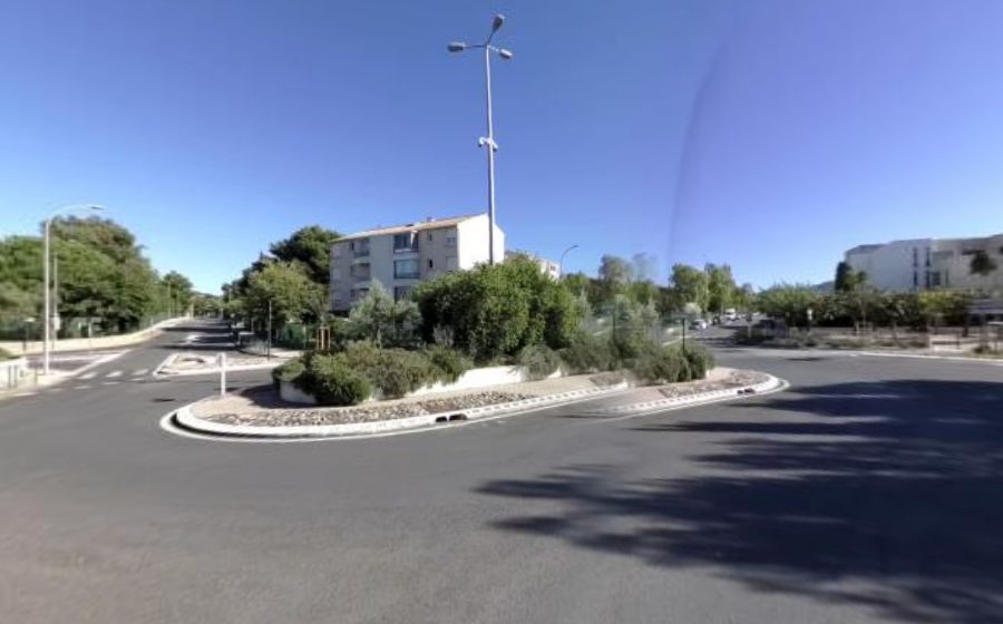 Vue du Rond-Point de la Coudoulière