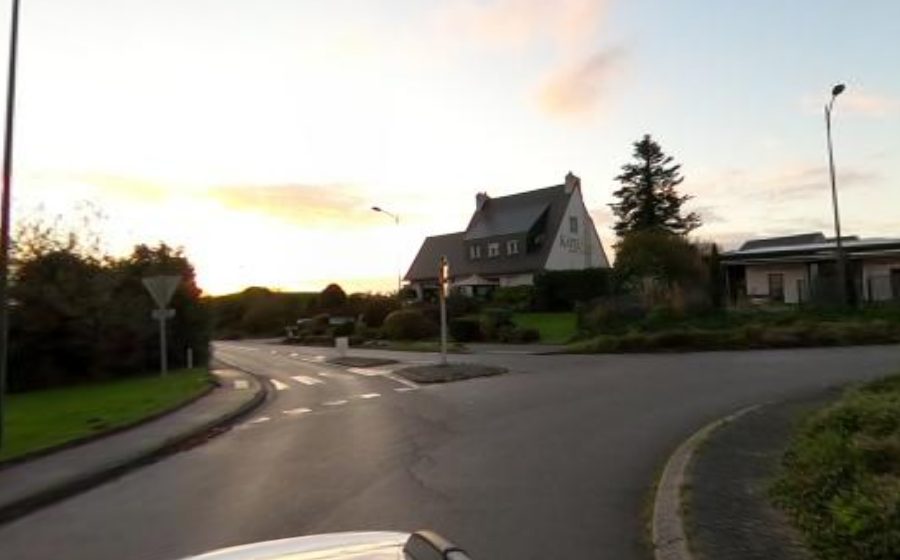 Vue du Rond-Point Penhoat Salaün