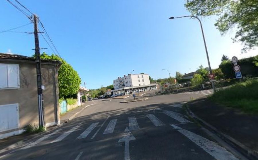 Vue du Carrefour Ettore Bugatti