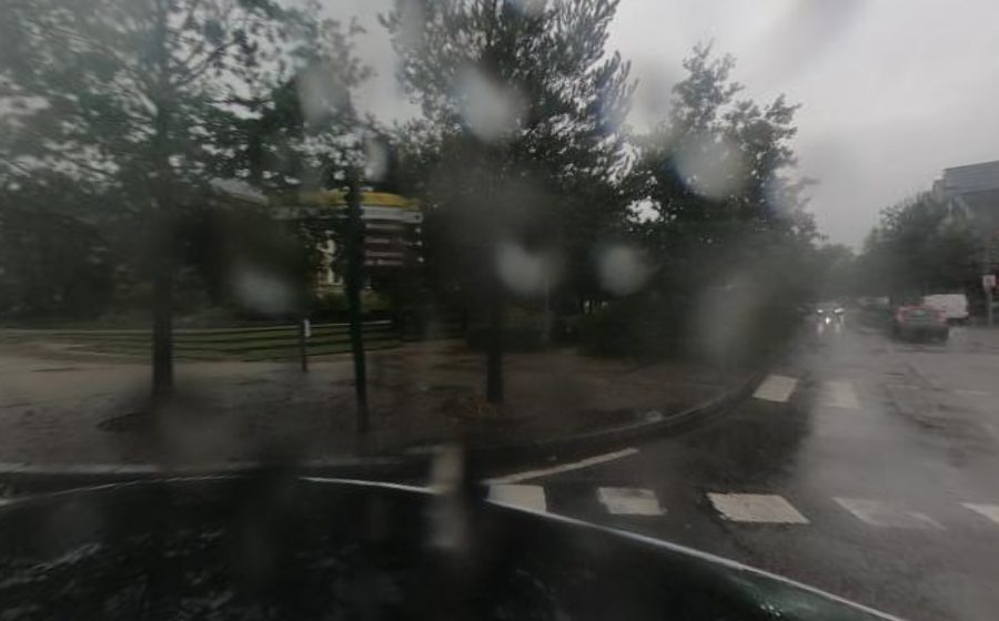 Vue du Carrefour de l'Europe