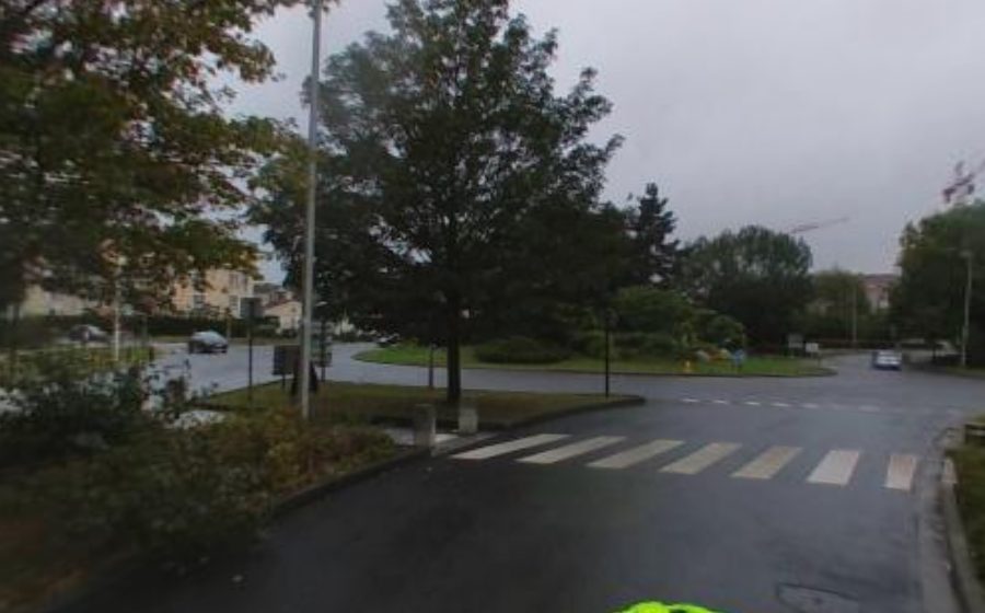 Vue du Rond-Point Martin Luther King
