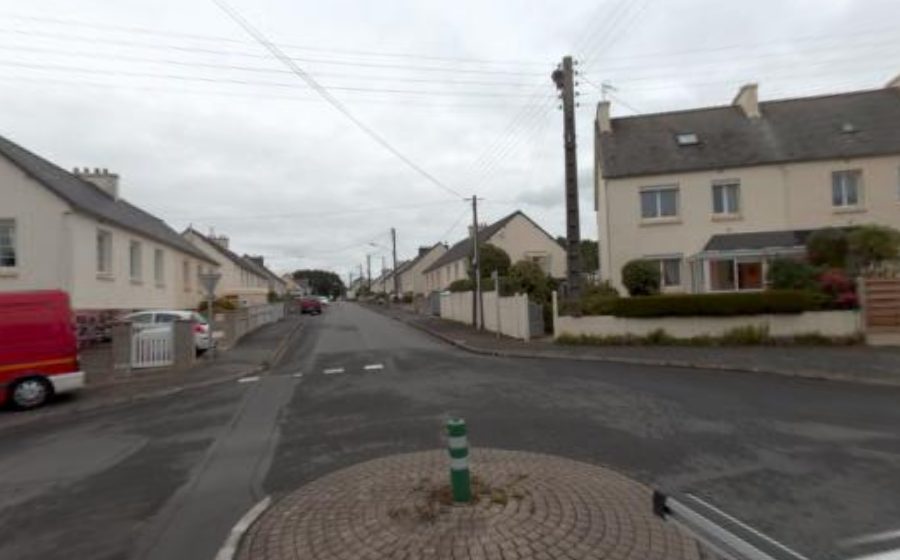 Vue du Avenue de Coat-Mez