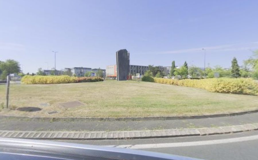 Vue du Rond-Point du Courrier de l'Ouest