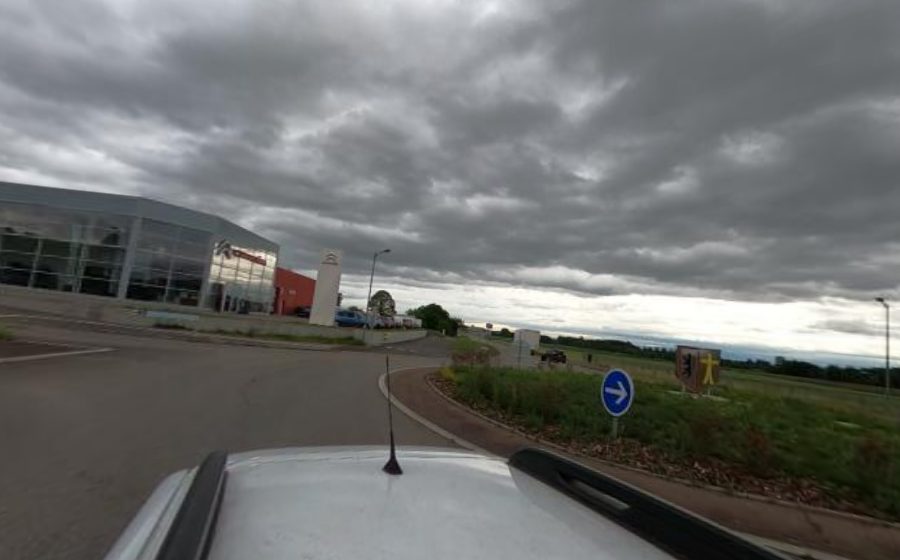 Vue du Rond-point anonyme n°121408812