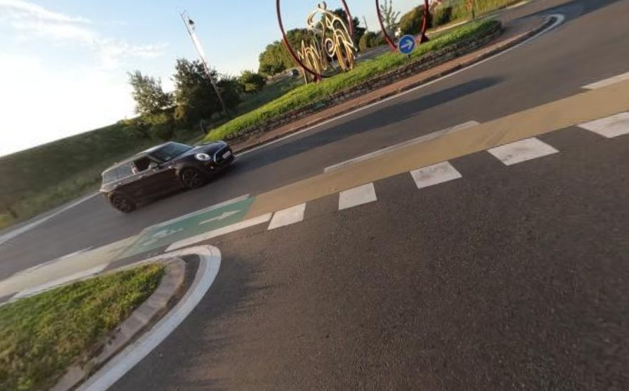 Vue du Rond-point du Réveil Matin