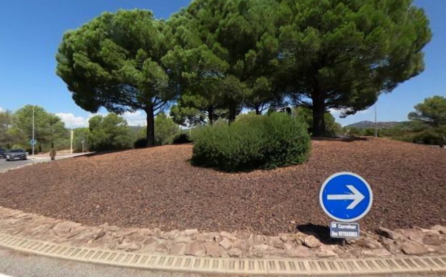 Vue du Rond-Point des Veyssieres