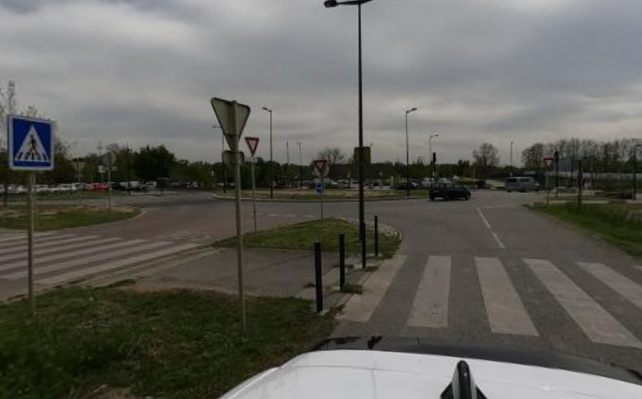 Vue du Rond-Point Philippe Courrière